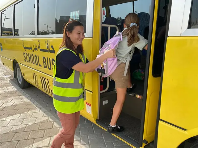 Safe Reliable School Bus Transport Services Abu Dhabi