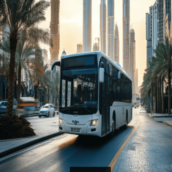 Luxury Bus Rental Abu Dhabi – Travel in Comfort and Style with Blue Line Transports