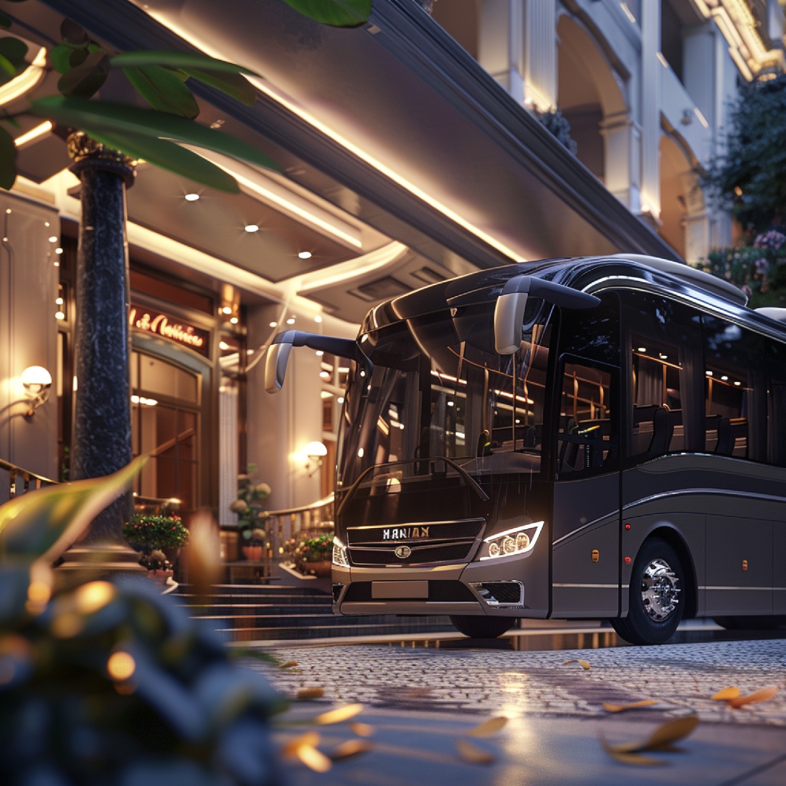 Luxury Bus Rental Abu Dhabi – Travel in Comfort and Style with Blue Line Transports