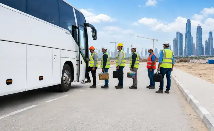 labour transportation in abudhabi